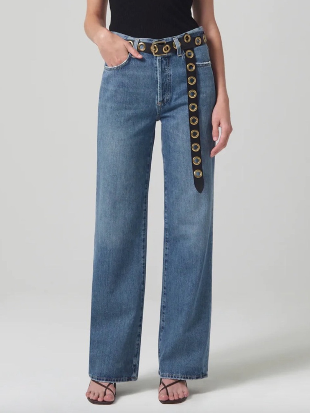 Citizens of Humanity Annina Wide Leg Jeans Starsign